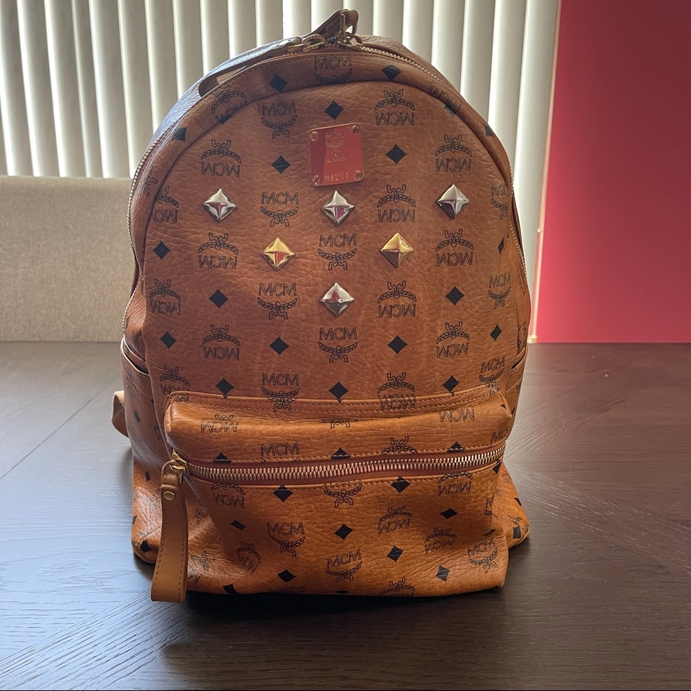 MCM Stark Visetos Backpack large